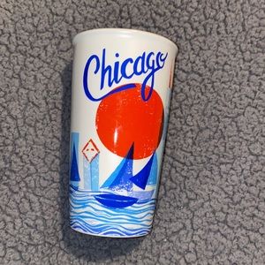 Chicago Starbucks glass cup
